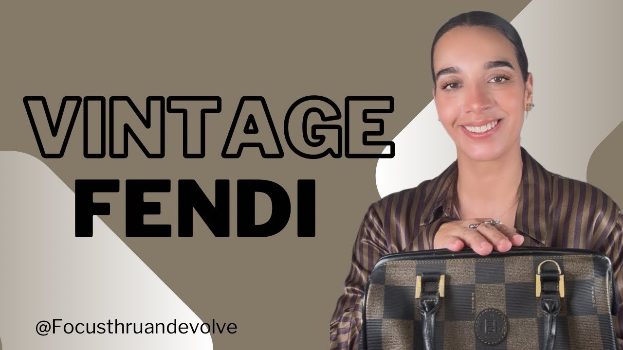 Fendi's Vintage Bags: A Must-Talk Topic! @focusthruandevolve #myhobbies