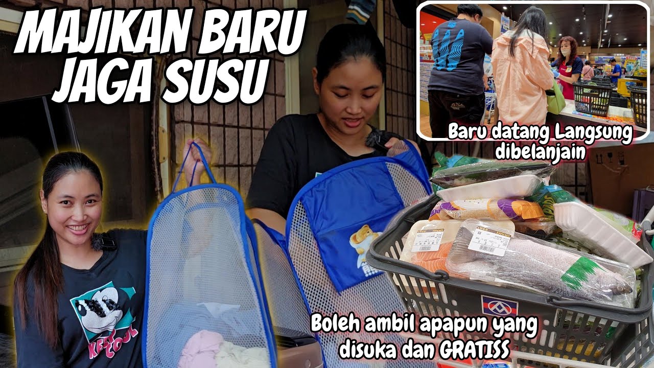 HARI PERTAMA DI MAJIKAN BARU‼️ LANGSUNG DIBELANJAIN DIBAYARIN DISURUH AMBIL SEMUA YANG DIMAU
