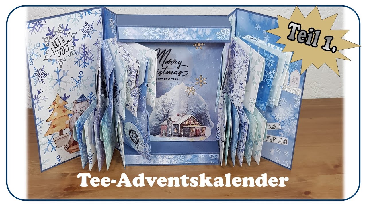 Tee / Adventskalender basteln / Teil1 * DYI * tutorial