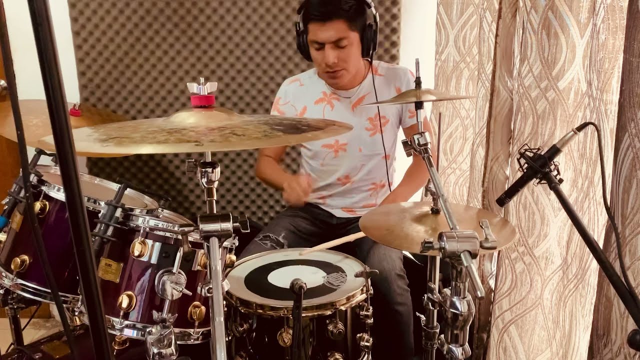 Grabando baterías para producción Chilena Mapex Orion Classic