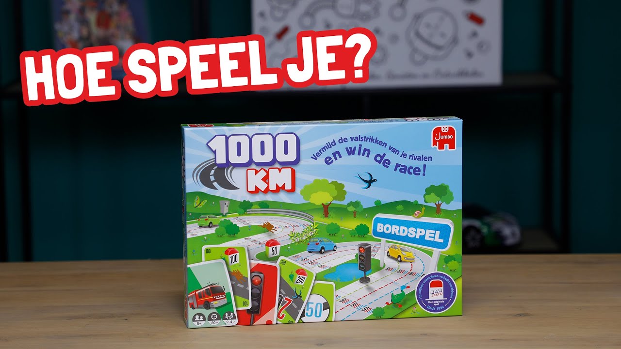 Hoe Speel je 1000KM Bordspel