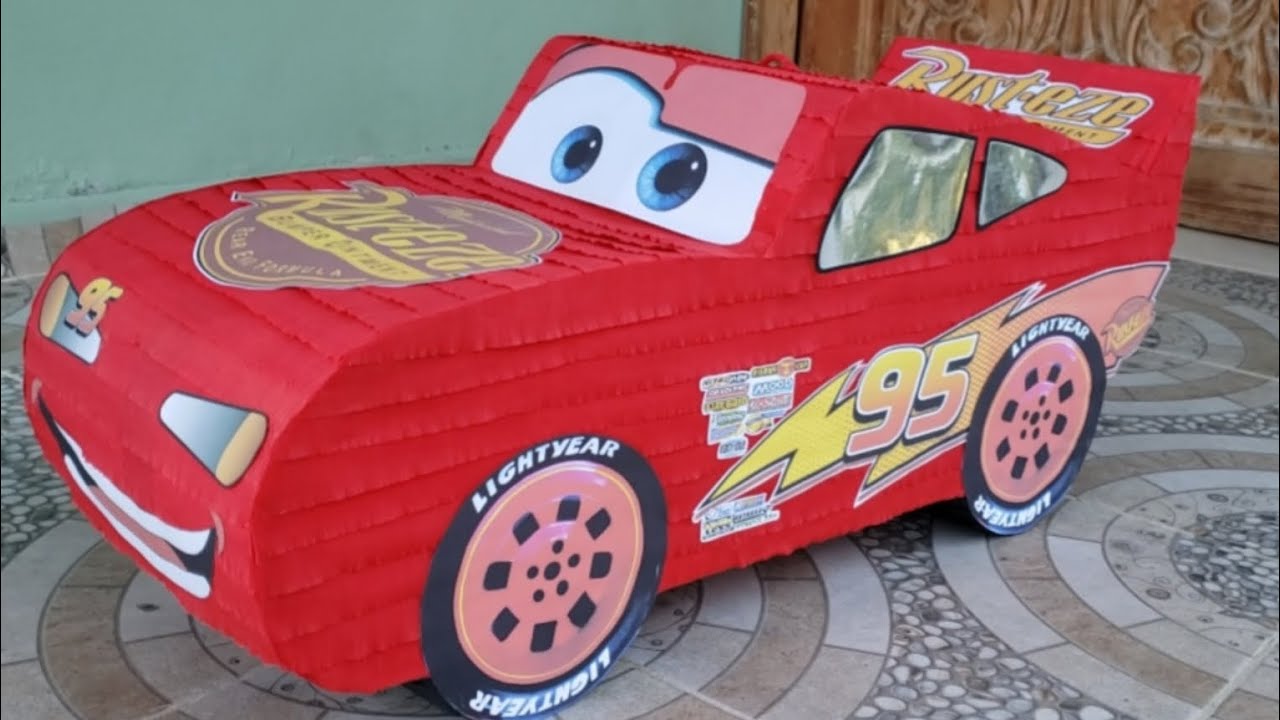 Piñata de Rayo McQueen | Piñata de Cars