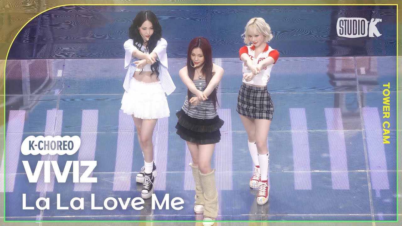 [K-Choreo Tower Cam 4K]  비비지 직캠 'La La Love Me' (VIVIZ Choreography) l@MusicBank KBS 250725