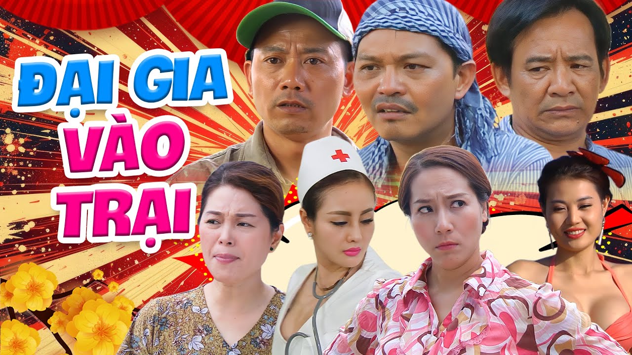 Hài Tết Mới Nhất 2025 | ĐẠI GIA VÀO TRẠI | Hài Bình Trọng, Trung Hiếu, Quang Tèo Hay Nhất 2025