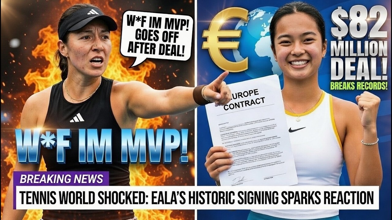 W*F, I’M MVP!’ Jessica Pegula ERUPTS as Alex Eala’s Europe Contract SHATTERS Tennis Records!