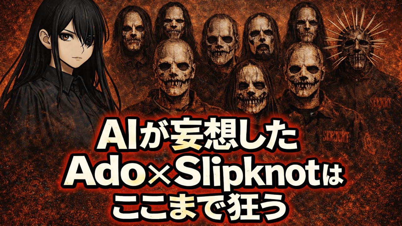 Ado × Slipknot – AI Concept from ZERO