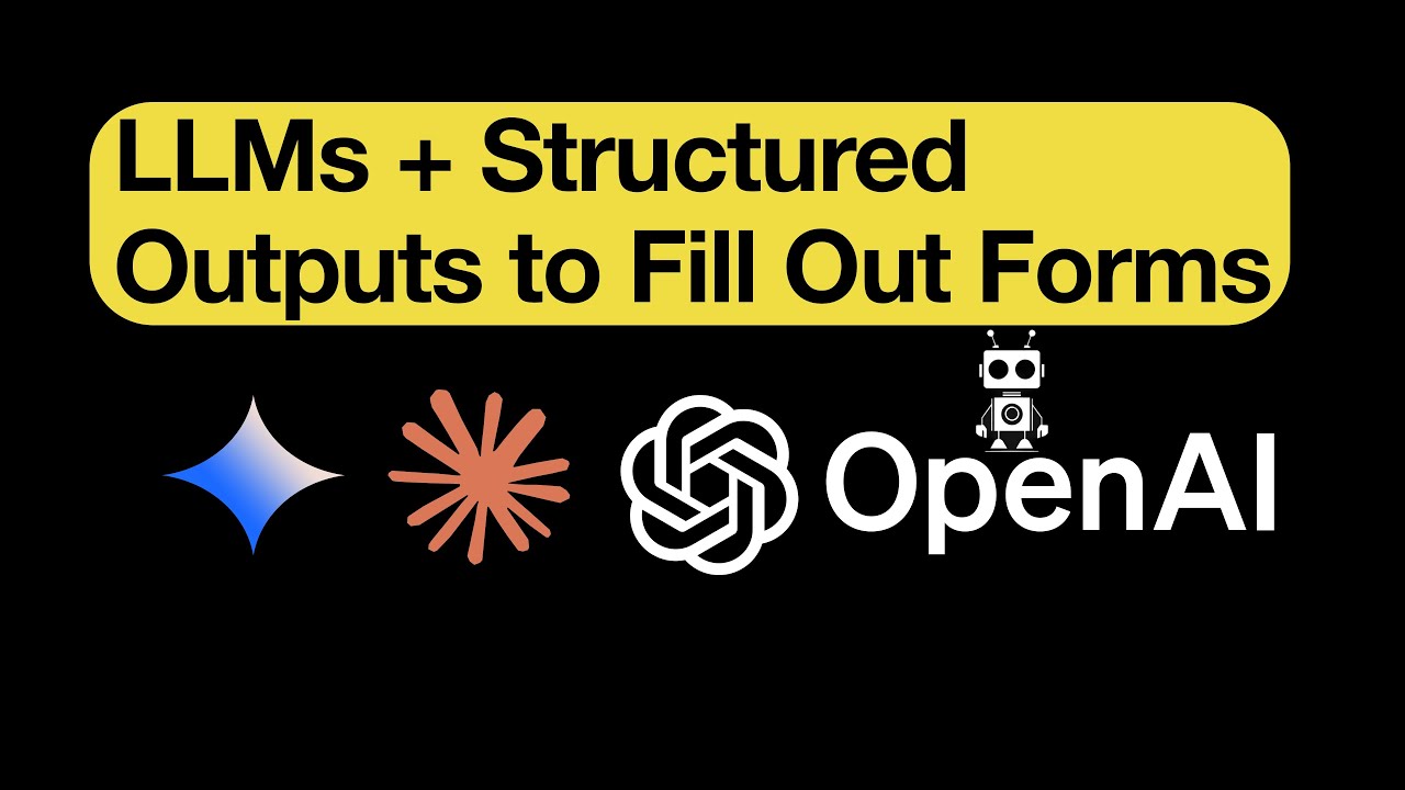 How to Automate Filling Out Forms with AI Structured Outputs | OpenAI + Claude + Gemini