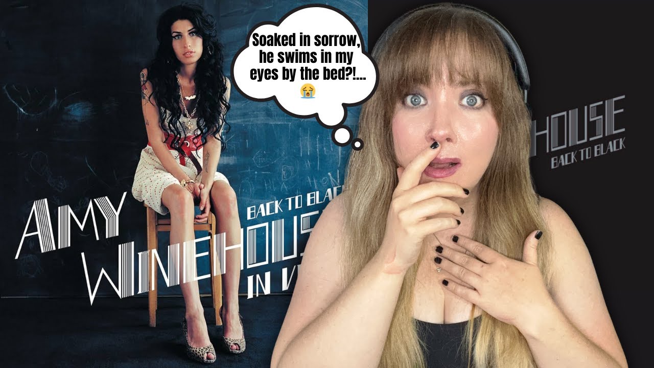 First time listening to Amy Winehouse's 'Back to Black' in 2025! 😭💔