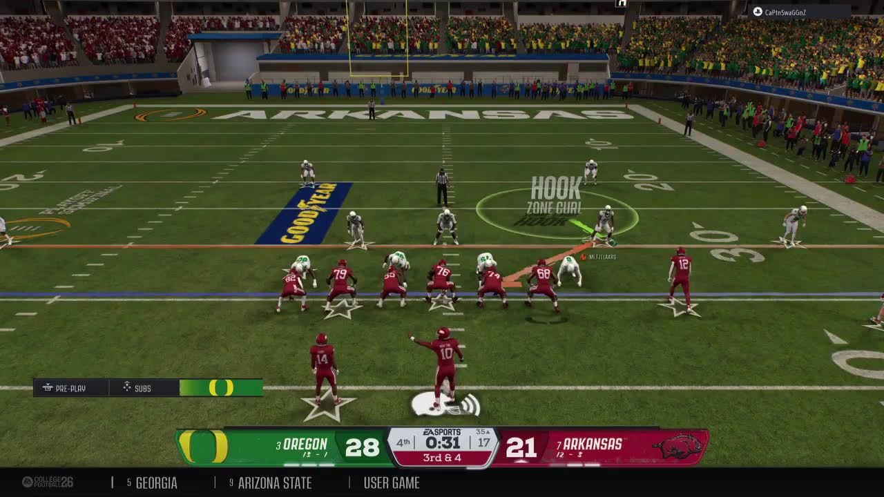 4Verts S6 Playoffs Rd 3 vs Arkansas