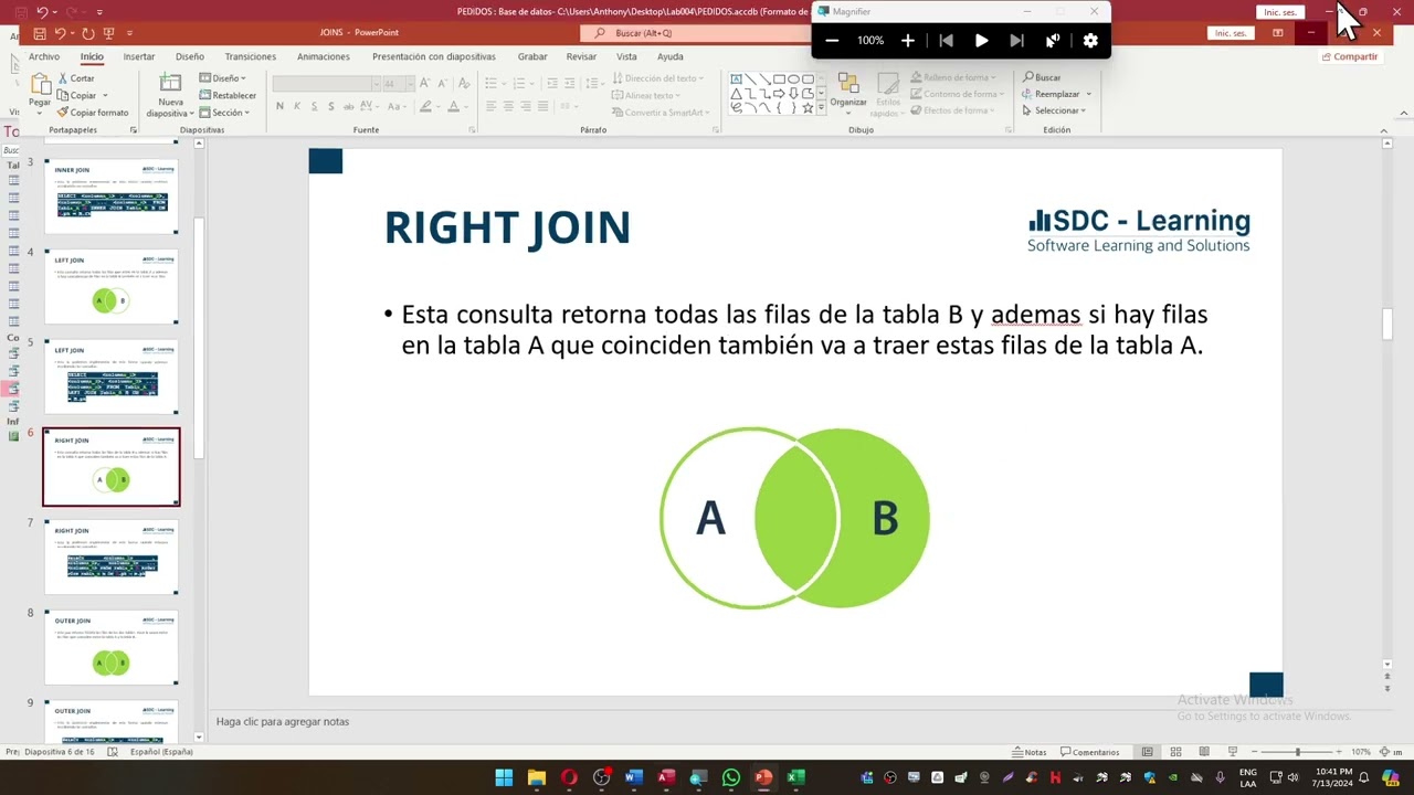 Tipos de Combinaciones en las consultas