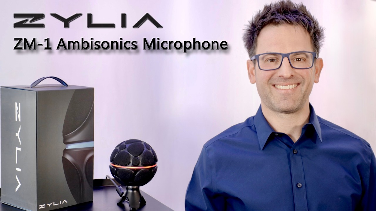 Микрофон Zylia ZM-1 Ambisonics для пространственного звука, объемного звучания, Dolby Atmos и мно...