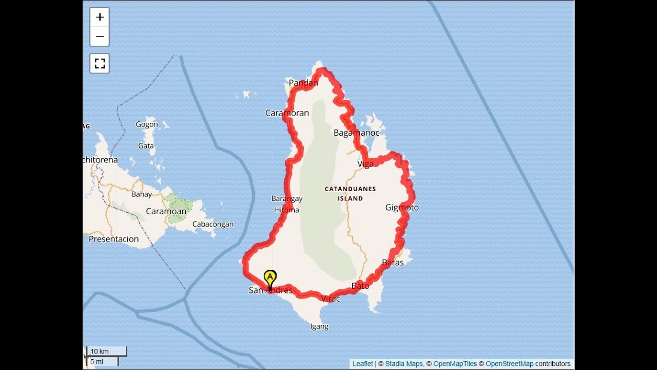 A to Z on a GT III - Catanduanes Island Loop