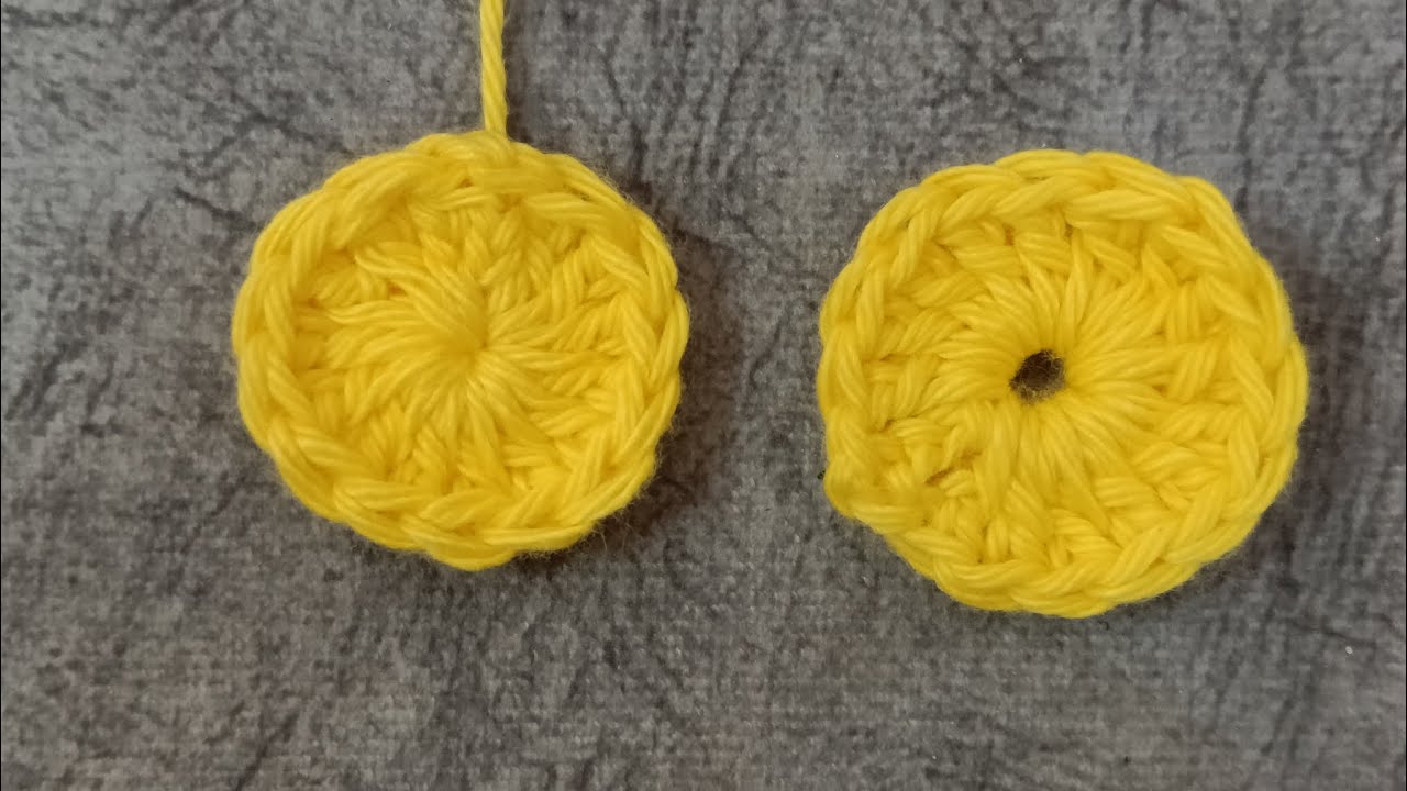 How to make magic ring and chain ring by crochet.