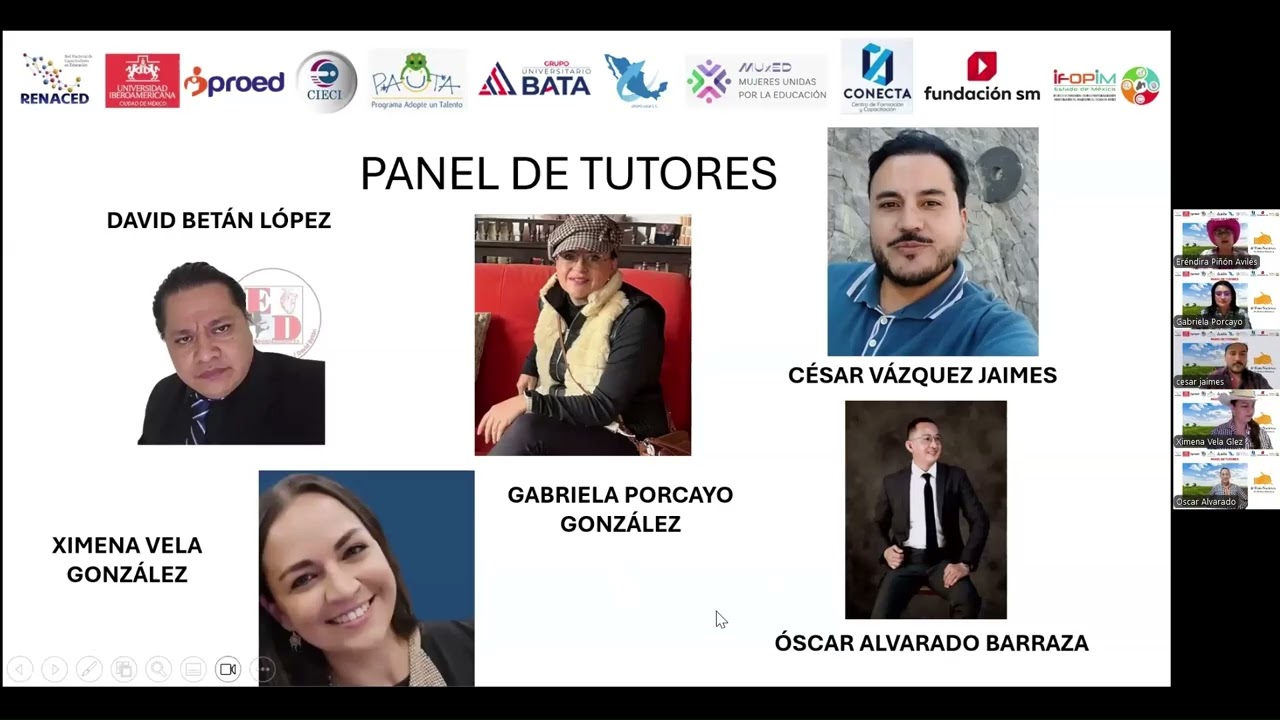6° Foro Nacional de Buenas Prácticas -  Panel de Tutores