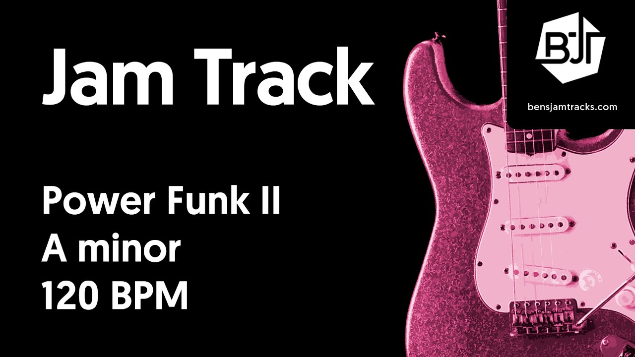 Power Funk II Jam Track in A minor 