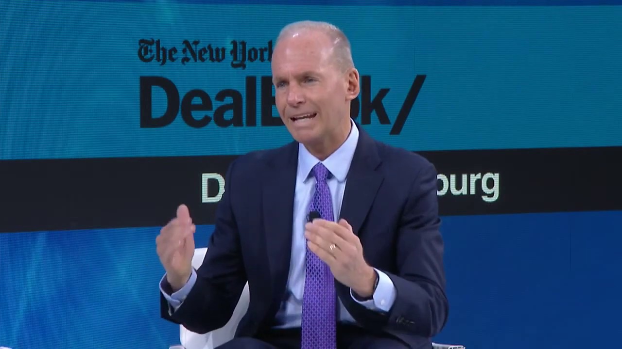 Boeing CEO Dennis A. Muilenburg Expresses Regret Over Fatal Plane Crashes | DealBook