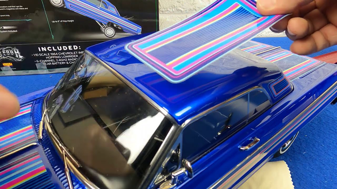 Rc Lowrider Chevrolet Impala 1964 SS Jevries Edition Chevy Redcat SixtyFour Hopping Car lowriding