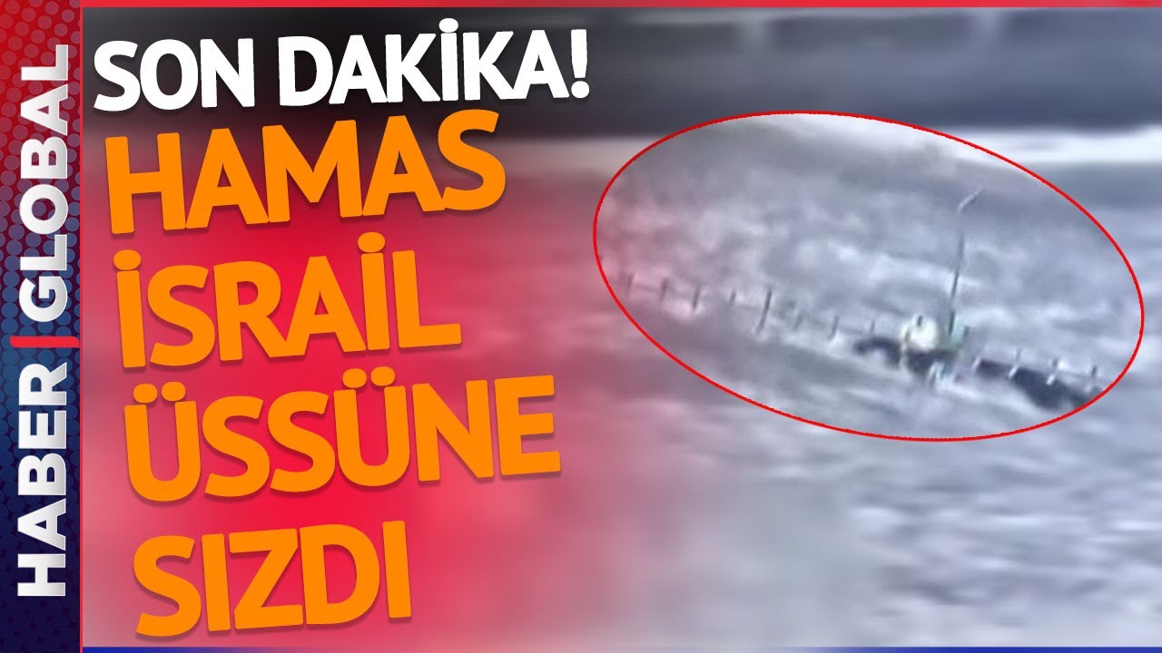 Gazze'ye Girecek İsrail Ordusuna Şok! Hamas Denizden Askeri Üsse Sızdı