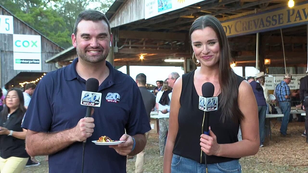 Wild Game Feast: TV20's Kristin Chase and AJ Willy try one more dish at the Rotary Club event