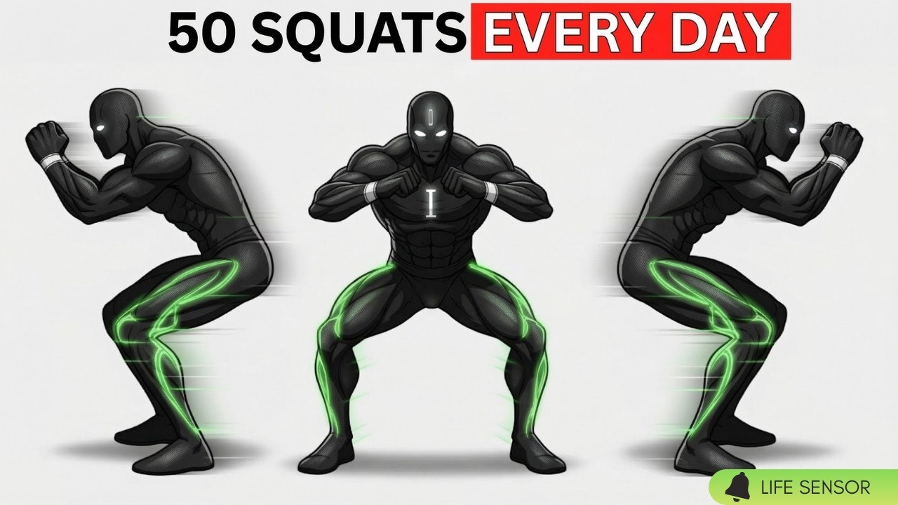 What Happens to Your Body If You Do 50 Squats Every Day for 30 Days - Life Sensor