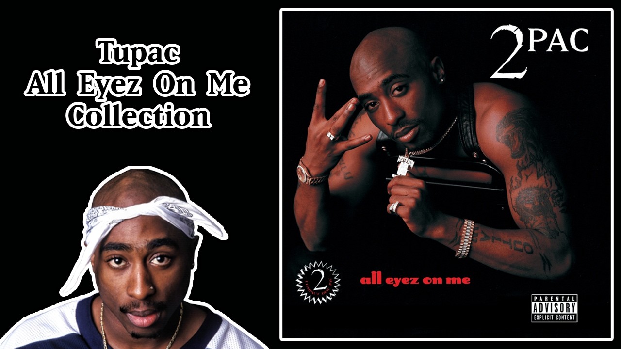 Tupac - All Eyez On Me Collection (винил, CD, кассета)