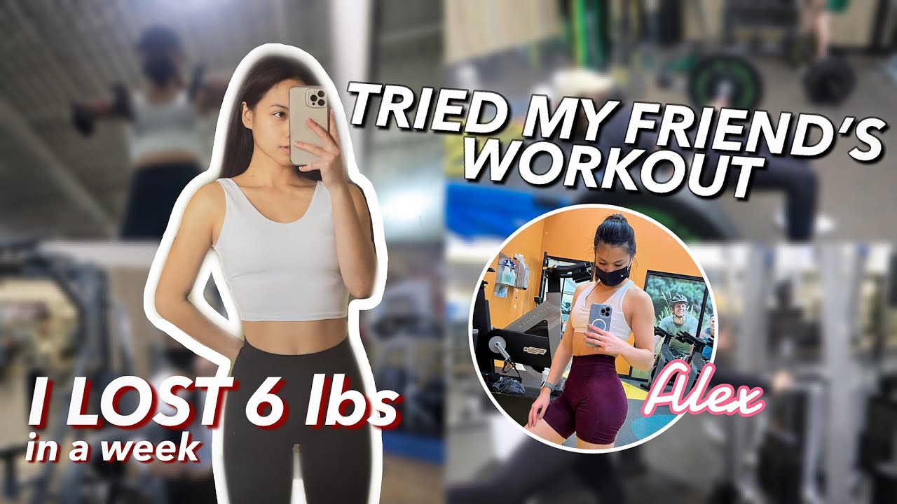 I TRIED MY FRIEND&rsquo;S WORKOUT FOR A WEEK (I lost 6lbs!!)