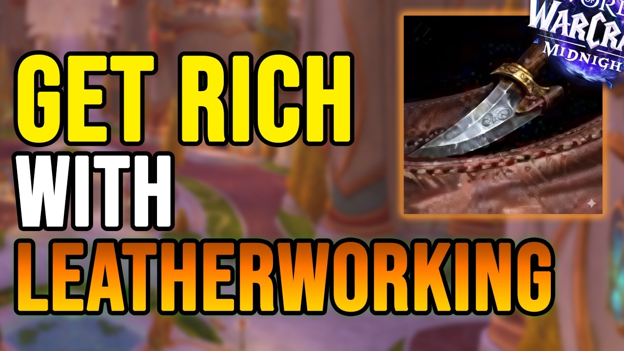 Как заработать золото с помощью кожевенного дела в полночь | World of Warcraft