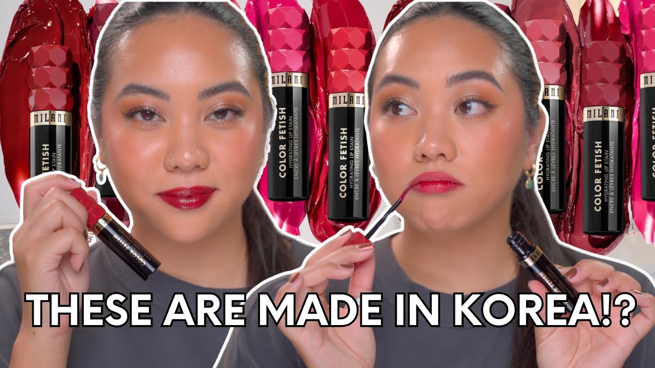 Увлажняющие помады для губ Milani Color Fetish | Свотчи всей коллекции + обзор