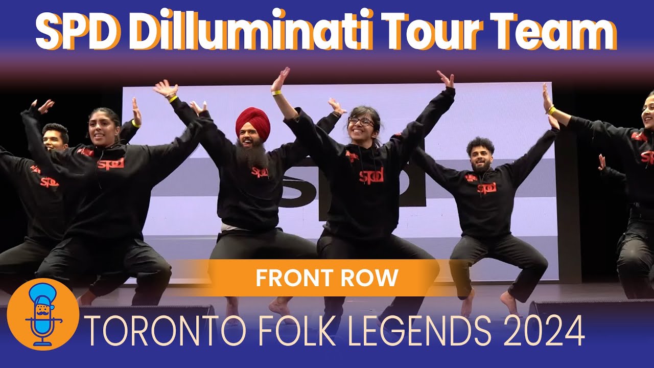 SPD Dilluminati Tour Team | Toronto Folk Legends 2024 | Lalkaara | Diljit Dosanjh ft. Sultaan