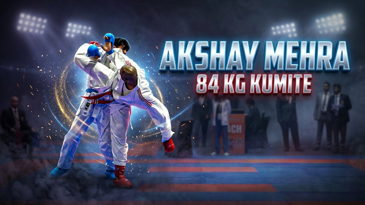 Akshay Mehra | -84 kg Kumite | KIO National Karate Championship 2026 🥋🔥