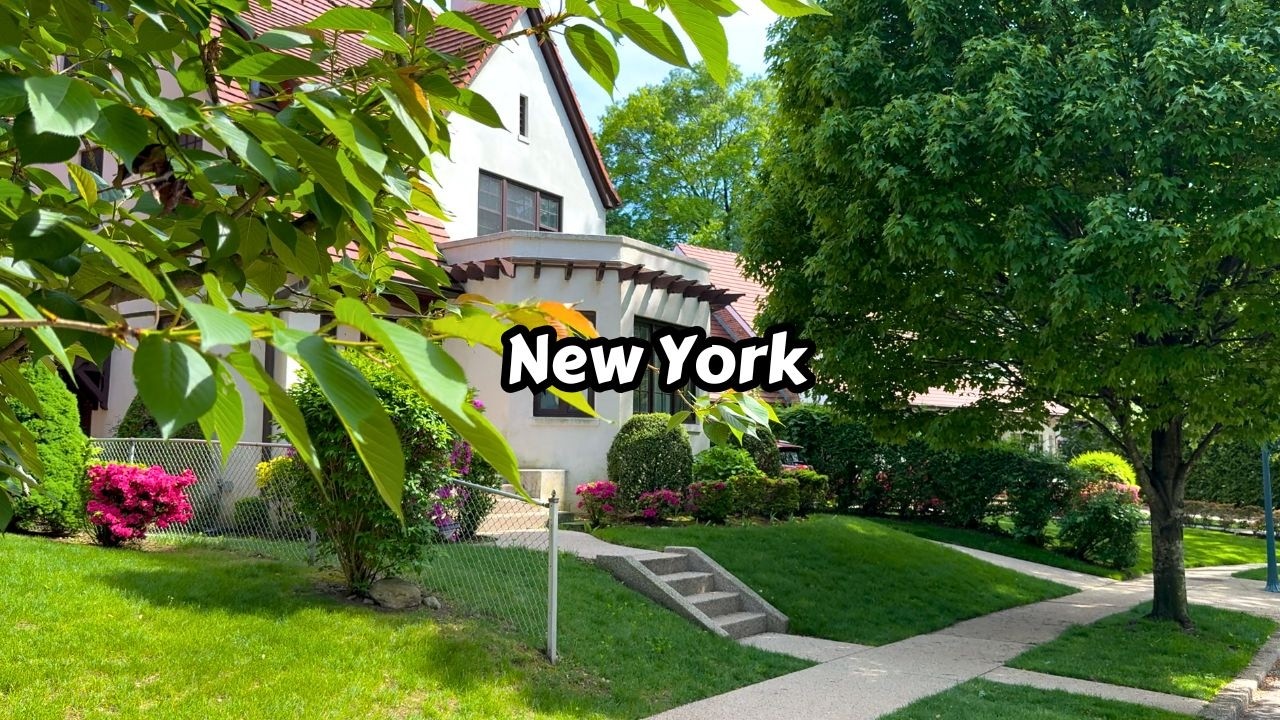 Beautiful Fancy Neighborhood In New York Queens Forest Hills
