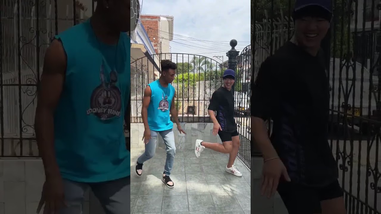 Un Coreano aprendiendo a bailar | Zion Hwang #zionhwang #viviendoencolombia #lifestyle