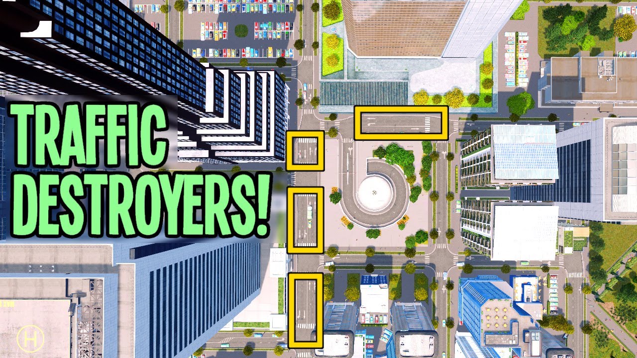 Why Asymmetric Roads Will Destroy Your Traffic in Cities Skylines!