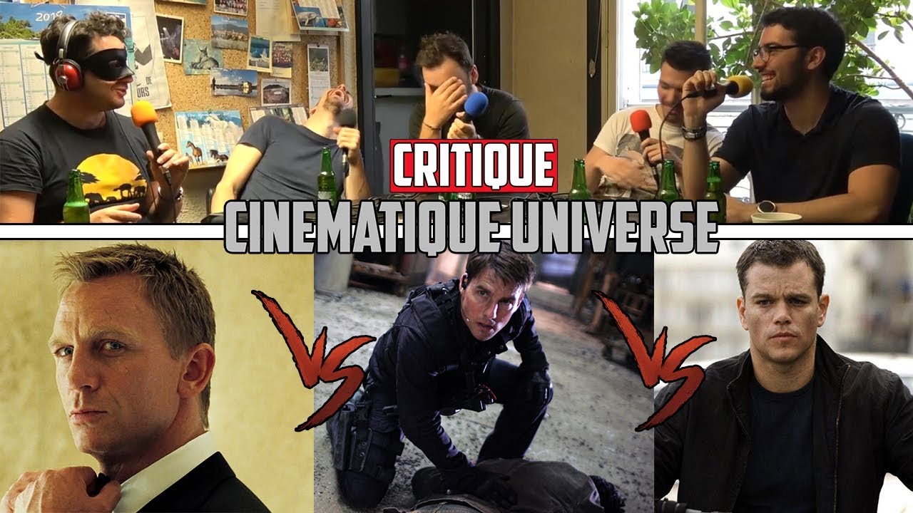 CCU: James Bond/ Mission impossible/ Jason Bourne -La meilleure saga?