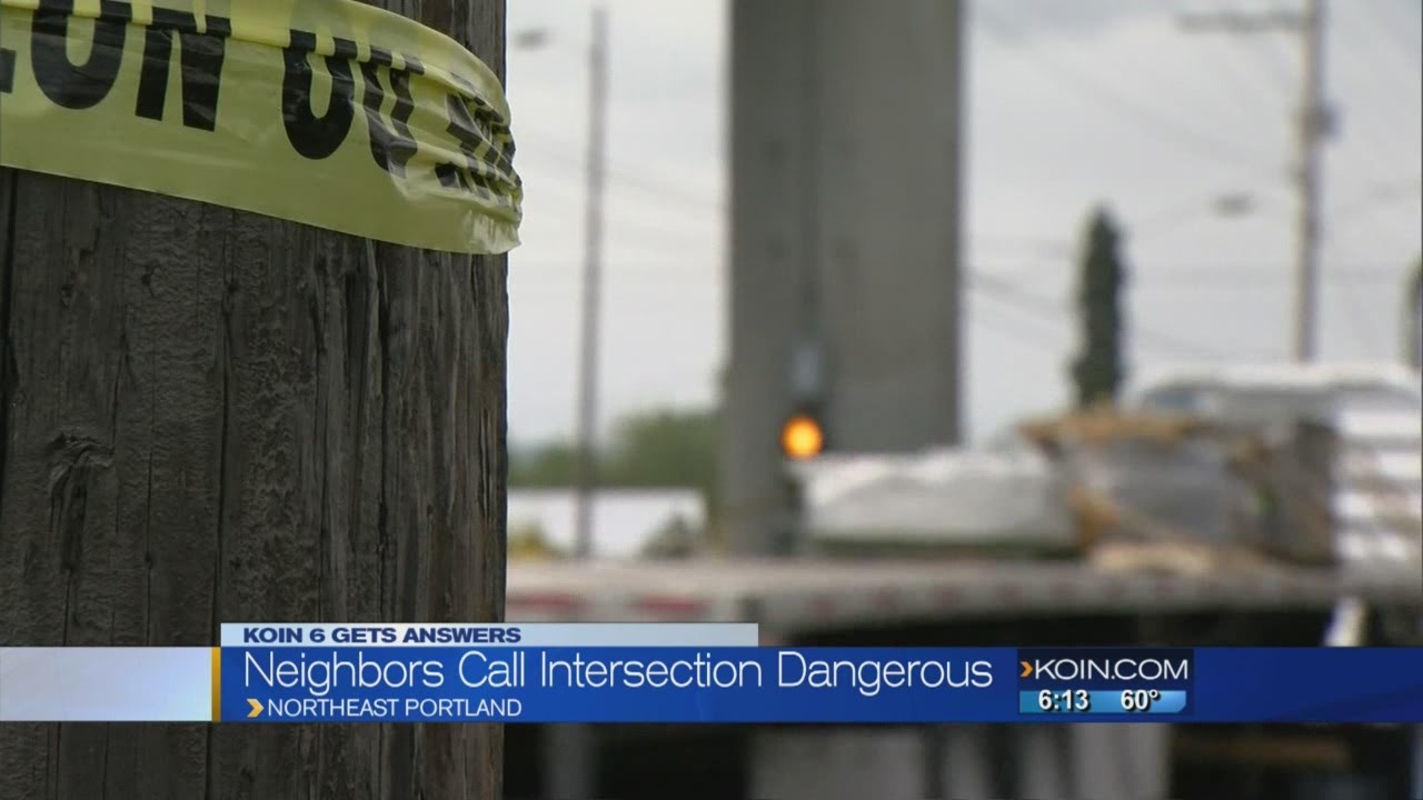 PBOT: NE 33rd-Columbia area of concern