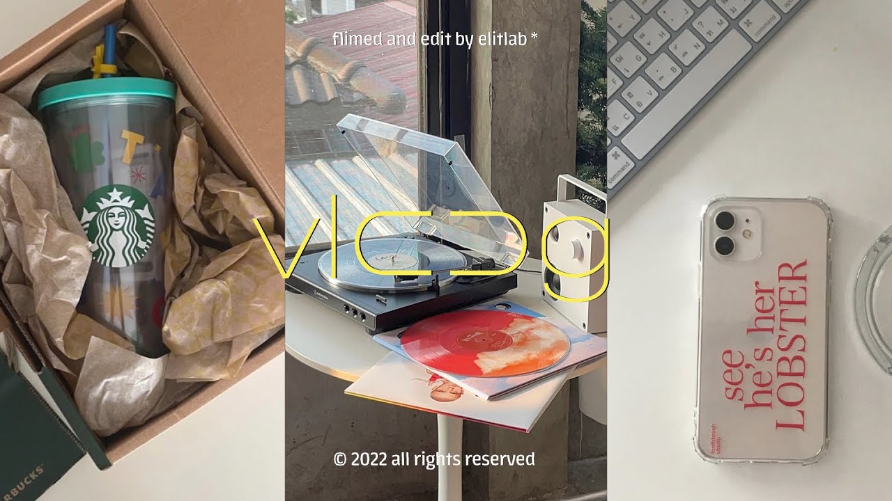 eng.Vlog ep99 - unboxing, daily life, เปลี่ยนมู่ลี่, จัดห้องใหม่  #elitelab_