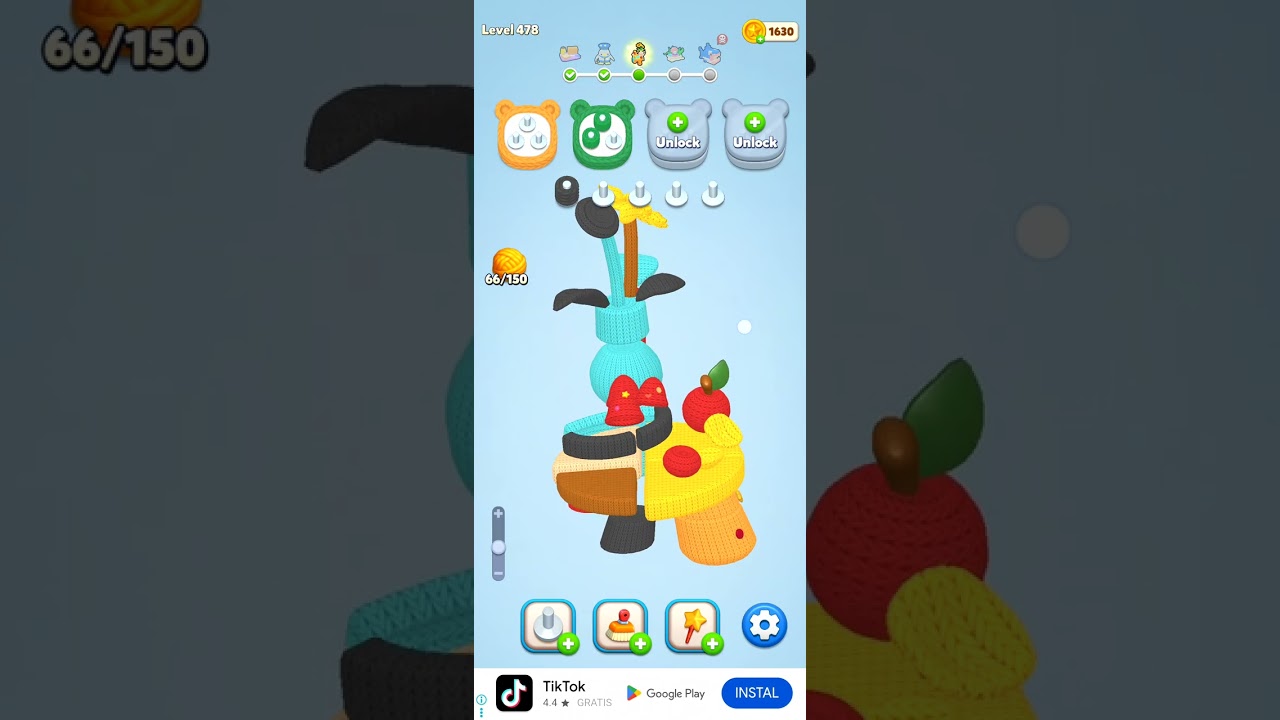 Game wool puzzle 3D #games #puzzlefrenzy #gaming #wordpuzzlegame #gameplay #game #puzzle 
