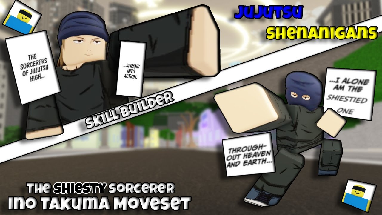 *The Shiesty Sorcerer/Ino* Moveset using SKILL BUILDER... | Jujutsu Shenanigans