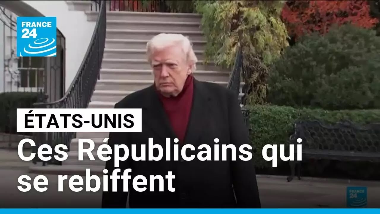 &Eacute;tats-Unis : ces R&eacute;publicains qui se rebiffent &bull; FRANCE 24
