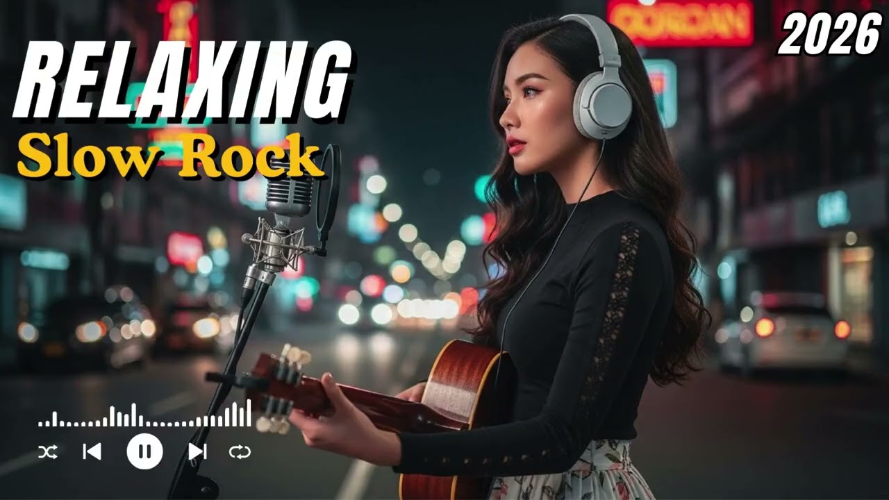 Deep Emotional Slow Rock – Soul Healing Rock Songs for Relaxation & Peace