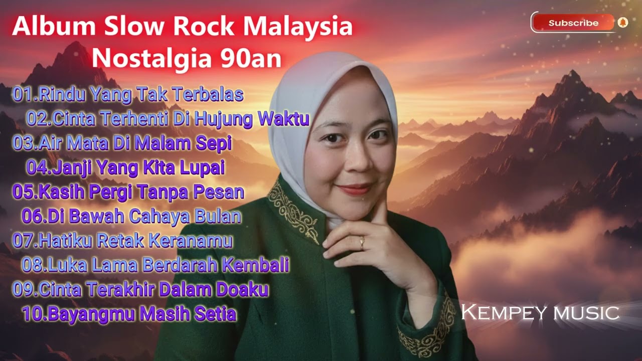 Kompilasi Lagu Slow Rock Malaysia Terpopuler dan Paling Galau
