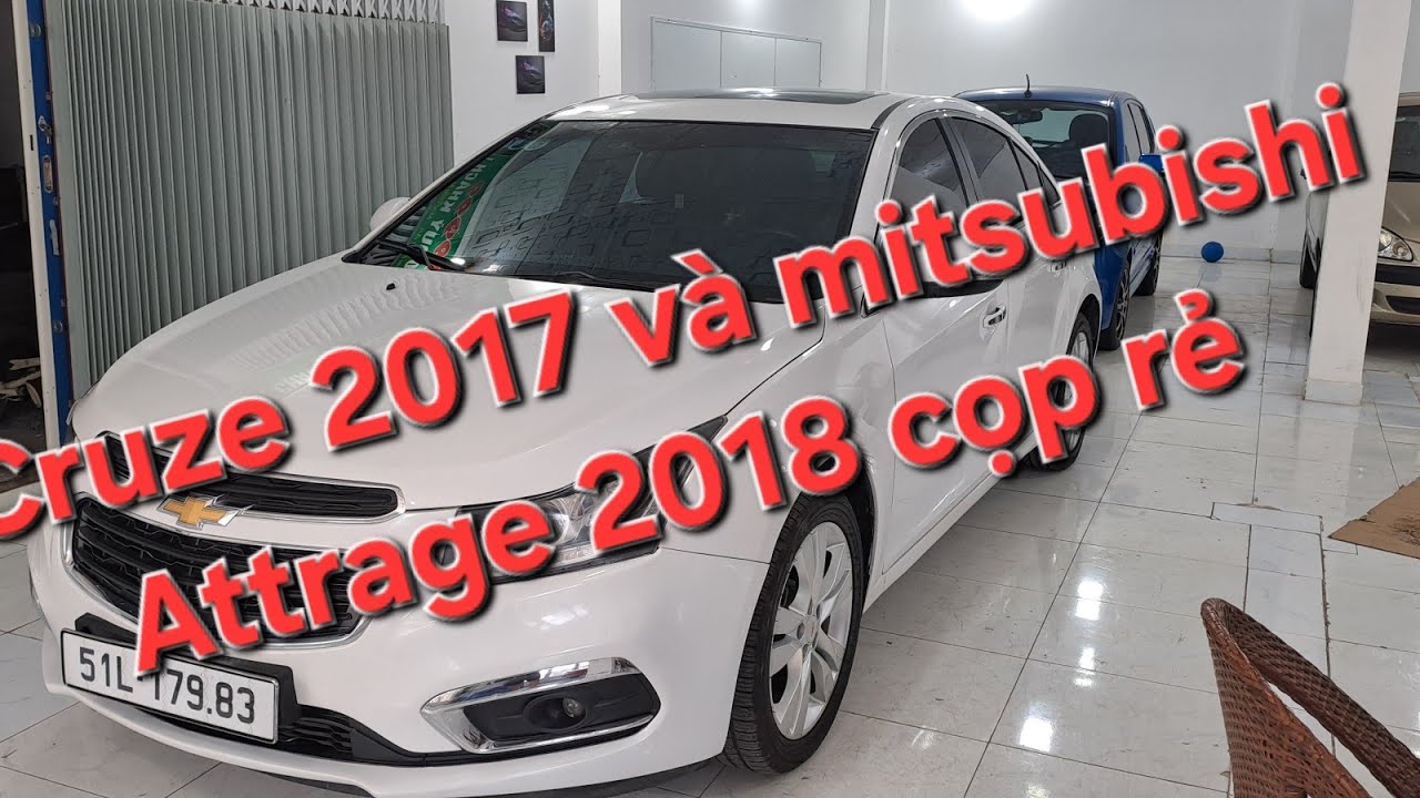 Cruze 2017 AT và Mitsubishi Attrage 2018 AT quá đẹp rẻ nhất thị trường.LH 0909402062