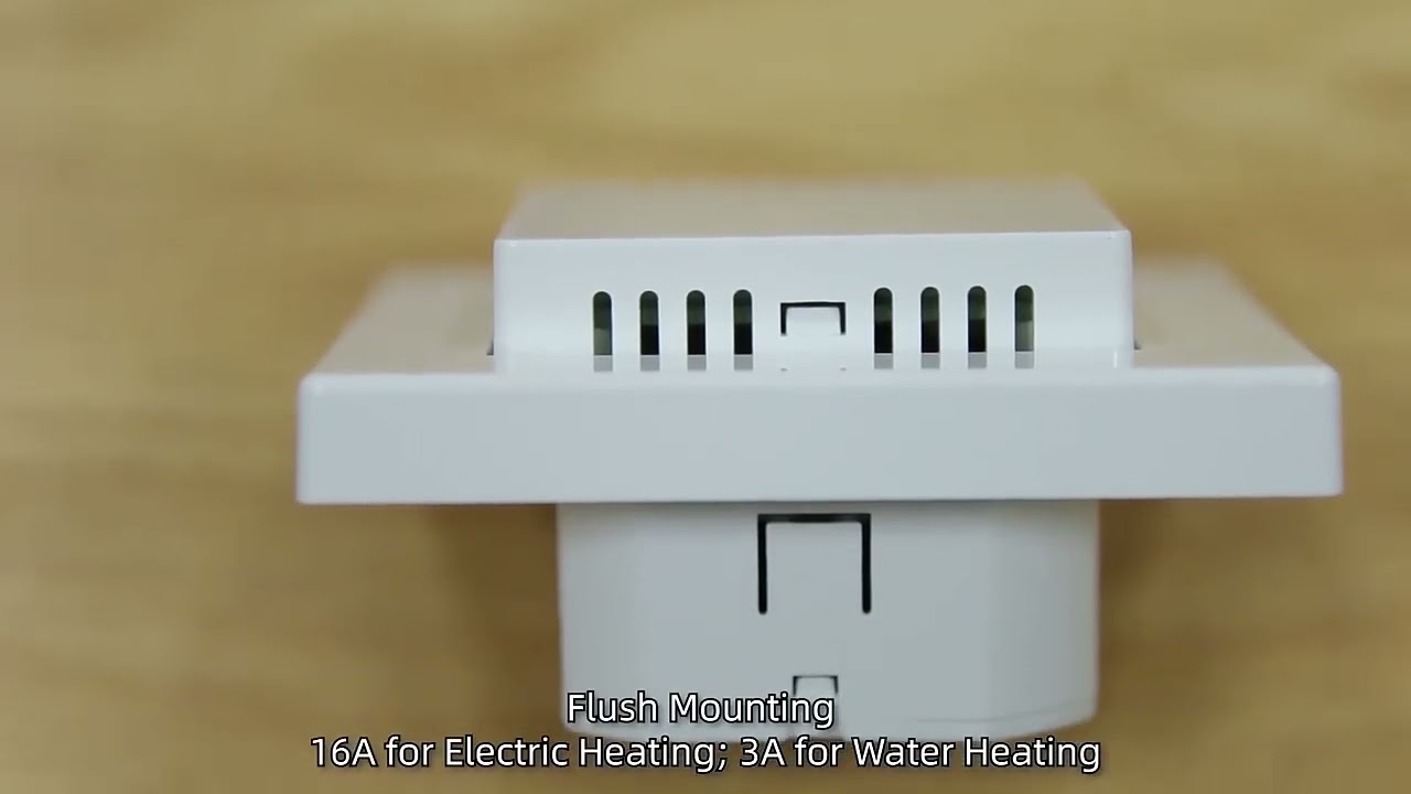 Smart Room Thermostat Compatible with Various Switch Frames|---ABB|Schneider|Liregus|Berker Frame