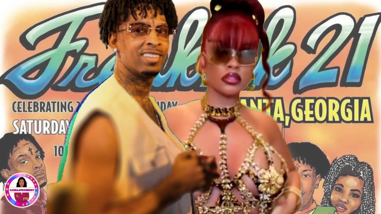 21 Savage Million Dollar Birthday Party | Freaknik 2021 (FULL VIDEO)