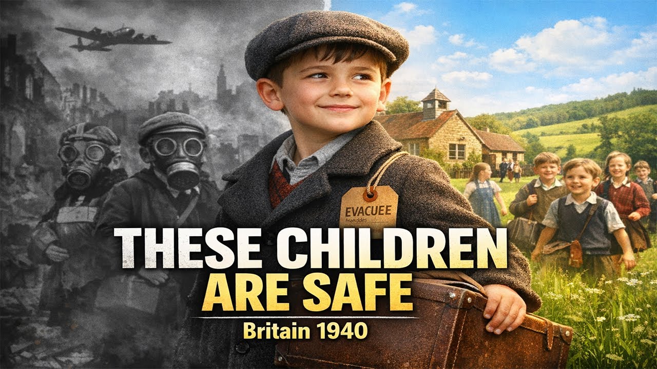 Эти дети в безопасности. 1940 год | Объяснение эвакуации в Великобритании во время войны.