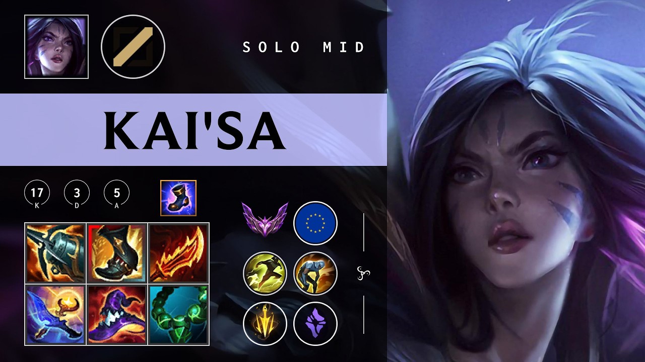 Kai'Sa Mid vs Katarina - EUW Master Patch 26.05
