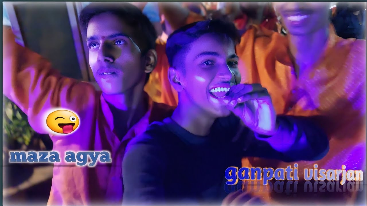 GANPATI VISARJAN HAMARE SOCIETY ME || KALYAN W || ANUPAM NAGAR ROAD