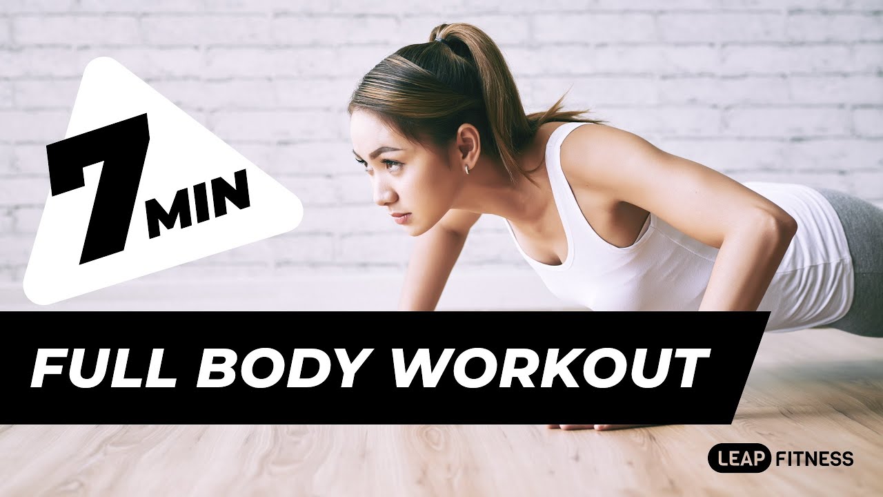 7 Min Exercise That Can Easily Transform Your Whole Body at Home// No Equipment