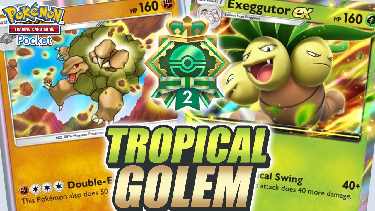 SMASH THE META ! This GOLEM Deck is Unstoppable in the Win Streak Event - Pokemon TCG Pocket