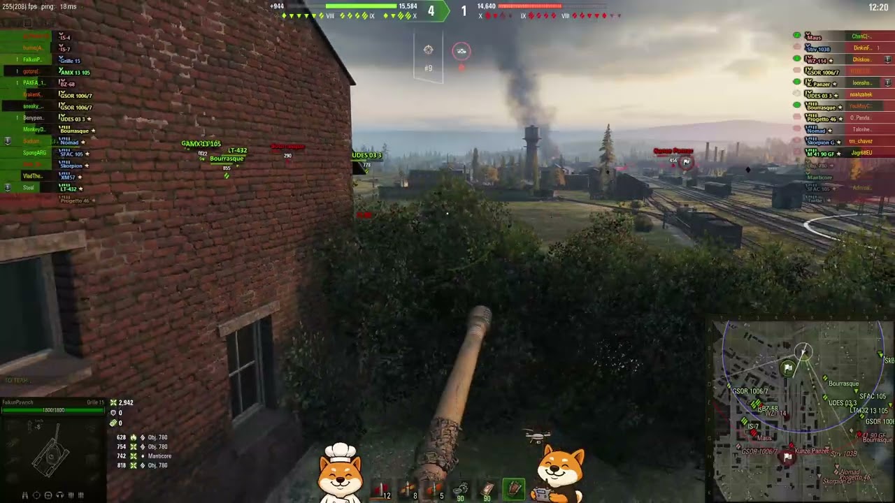 Grille 15 Ace